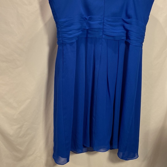 Royal Blue Cocktail Dress - Size 16 - Picture 6 of 9